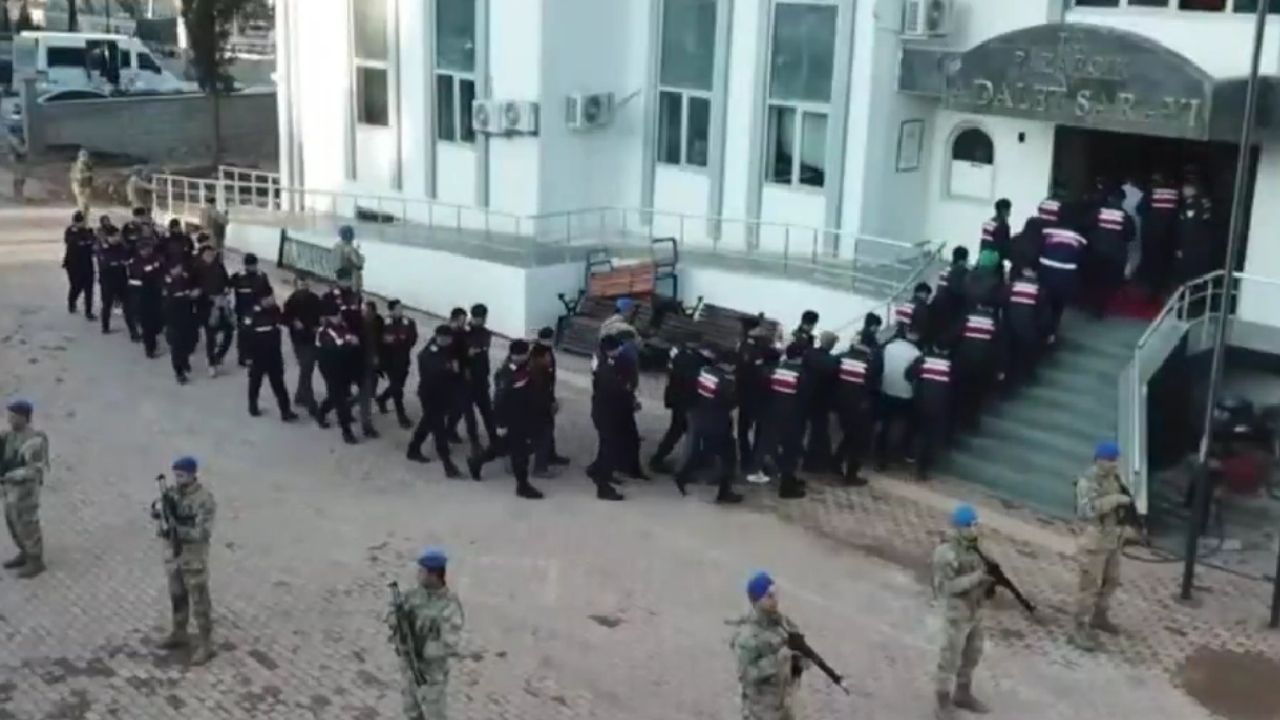 HÜCRE operasyonlarında 9 ayrı organize suç örgütü çökertildi!