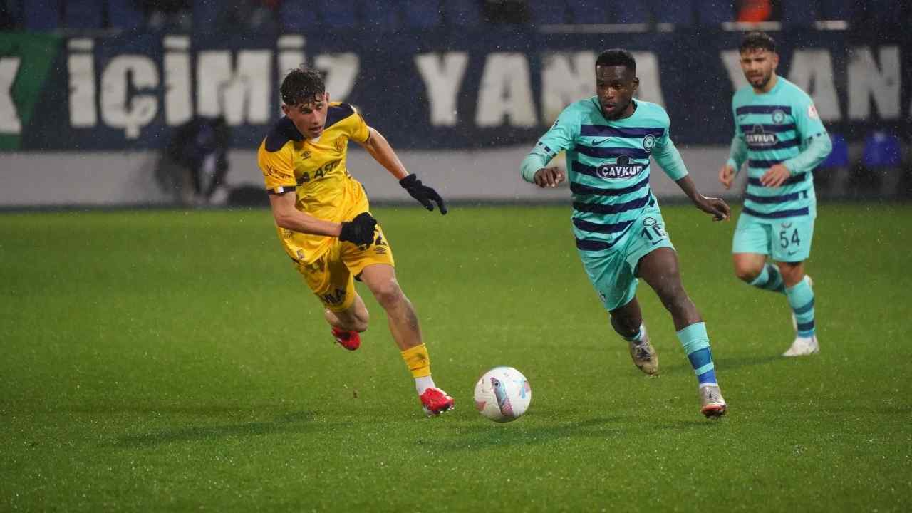 Kupadaki tek başkent temsilcisi MKE Ankaragücü, Çaykur Rizespor’a 2-1 mağlup oldu