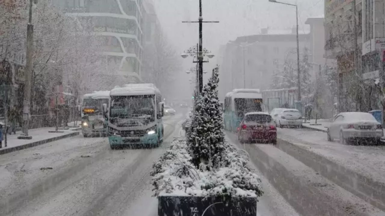 Meteoroloji’den sarı kodlu kar yağışı uyarısı!